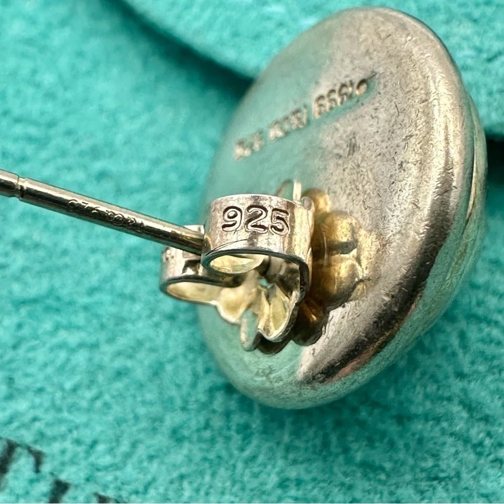 Tiffany & Co Silver Spiral Cone Stud Earrings - Picture 5 of 7